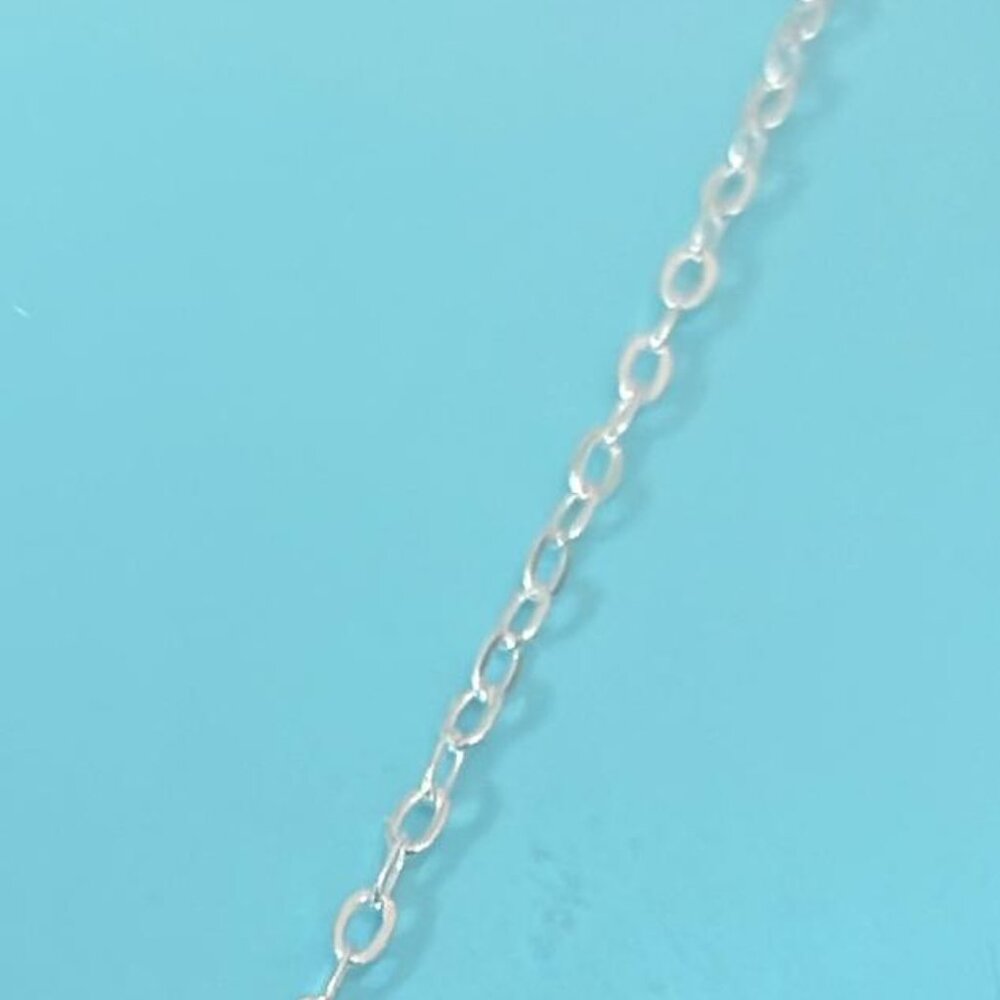 Sterling Silver Cubic Zirconia Emerald Cut Necklace - Picture 3 of 6